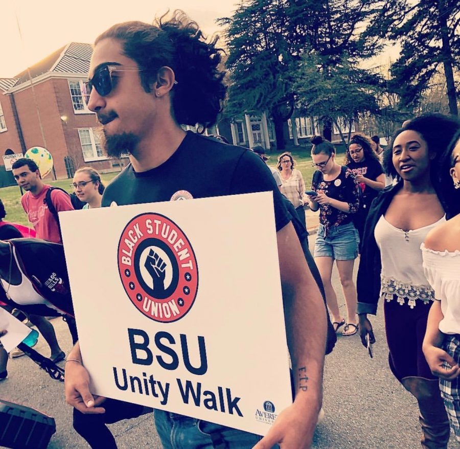 BSU+members+walking+for+the+Unity+event