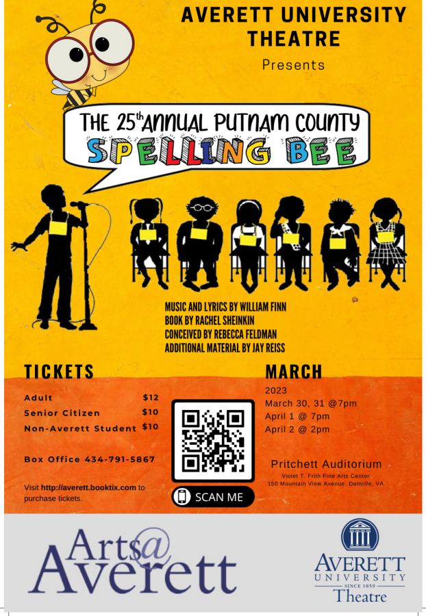 Averett+Theatre+Last+Musical+This+School+Year+%28The+25th+Annual+Putnam+County+Spelling+Bee%29